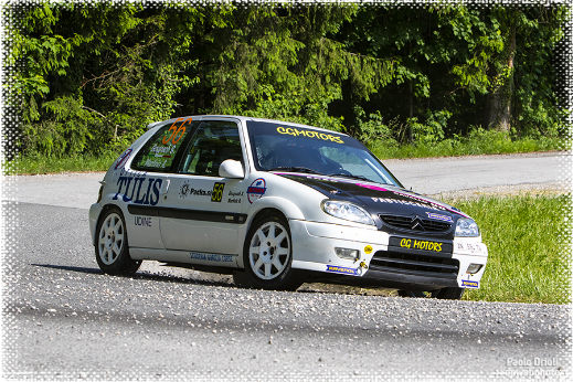 Angelo Martinis e Sofia Gosgnach al Rally Velenje 2022