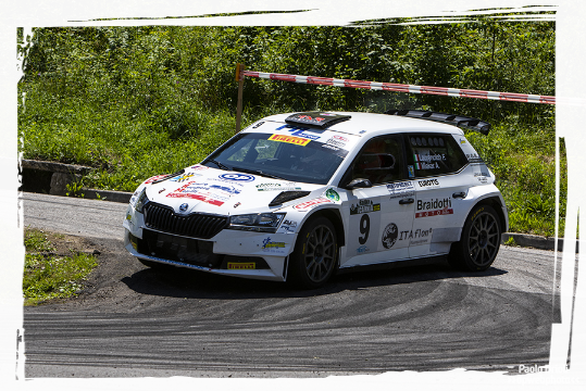 Federico Laurencich e Alberto Mlakar quinti assoluti al Rally Valli della Carnia 2022