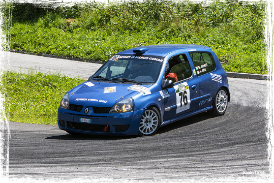 Gianluca Fioriti e Luca Silli al Rally Valli della Carnia 2022