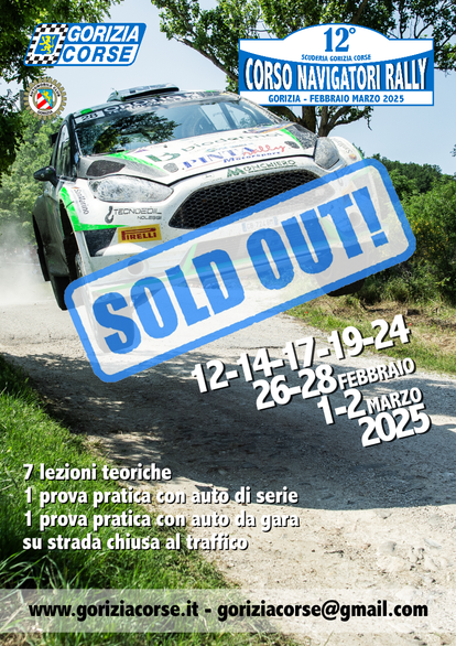 12° Corso Navigatori Rally - Credit: Lorenzo Lamanda 12CnR_Copertina_v1.1_DRAFT_2_2
