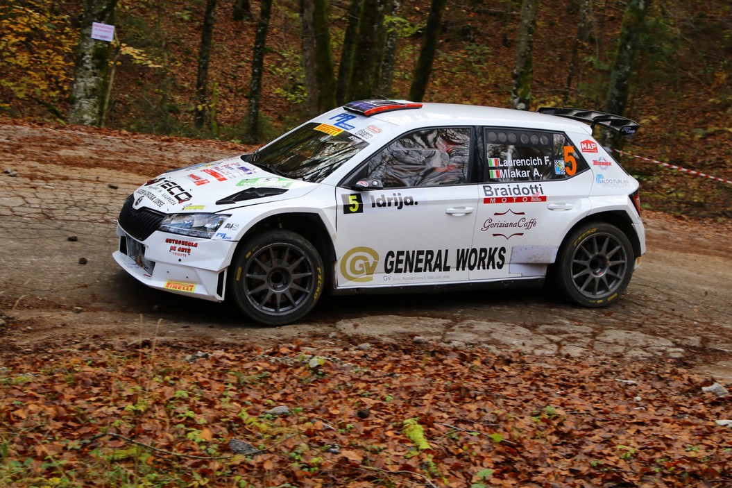 Federico Laurencich e Alberto Mlakar al 16.Rally Idrija