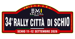 34.Rally Città di Schio (VI) 11-12 settembre 2026