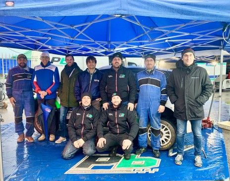 Aronne Travaglia e Lorenzo Lamanda e tutta l'assistenza al Rally di Monza Aronne Travaglia e Lorenzo Lamanda e tutta l'assistenza al Rally di Monza