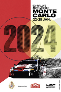 92.Rallye Automobile Monte Carlo 22-28 Gennaio 2024