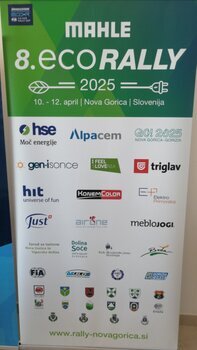 Il manifesto del Mahle 8° Eco Rally 2025