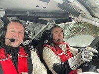 Federico Laurencich e Alberto Mlakar al 37.Jänner Rally