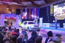 Federico Laurencich e Alberto Mlakar al 37.Jänner Rally