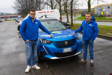 7.Mahle Eco Rally 2024 Federico Laurencich e Andrea Rivis - Peugeot e2008 - Bliz Gorizia