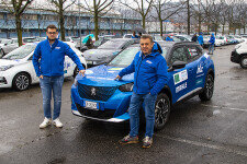 7.Mahle Eco Rally 2024 Federico Laurencich e Andrea Rivis - Peugeot e2008 - Bliz Gorizia