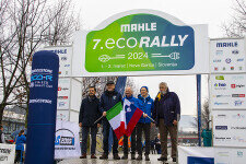 7.Mahle Eco Rally 2024 Federico Laurencich e Andrea Rivis - Peugeot e2008 - Bliz Gorizia