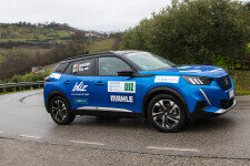 7.Mahle Eco Rally 2024 Federico Laurencich e Andrea Rivis - Peugeot e2008 - Bliz Gorizia