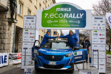 7.Mahle Eco Rally 2024 Federico Laurencich e Andrea Rivis - Peugeot e2008 - Bliz Gorizia