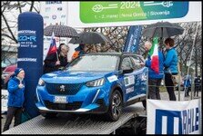 7.Mahle Eco Rally 2024 Federico Laurencich e Andrea Rivis - Peugeot e2008 - Bliz Gorizia