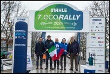 7.Mahle Eco Rally 2024 Federico Laurencich e Andrea Rivis - Peugeot e2008 - Bliz Gorizia