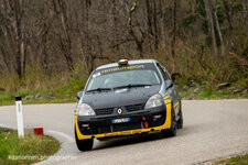 Opatje Selo Rally Test 2025 Cristian Terpin - Selena Ziani Renault Clio RS Foto: Dario Furlan