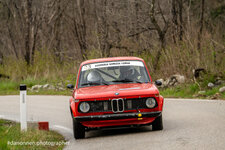 Opatje Selo Rally Test 2025 - Luigi Castelli - Paola Rosolini BMW 2002 Ti Foto: Dario Furlan