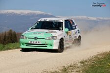 Lavanttal Rallye 2025 - Federico Laurencich - Alberto Mlakar Peugeot 106 1.6 16V Foto: Peter Hartmann myrally.ch
