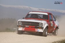 Lavanttal Rallye 2025 -  Rino Muradore - Cristina Delbello Ford Escort RS 2000 Foto: Peter Hartmann myrally.ch