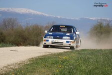 Lavanttal Rallye 2025 -  Alessandro Pulz - Michele Ceretti Ford Sierra Cosworth Foto: Peter Hartmann myrally.ch