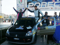 26.Rally Poreč Cristian Terpin - Selena Ziani Renault Clio RS Foto: Luca Benossi