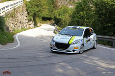 34.Rally Città di Schio Davide Graputti - Francesca Collavino Peugeot 208 Rally4/R2 Foto: Fotosport