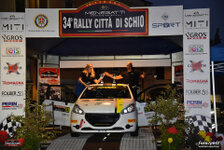 34.Rally Città di Schio Davide Graputti - Francesca Collavino Peugeot 208 Rally4/R2 Foto: Fotosport