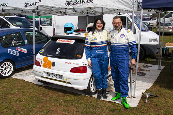Nikita Sosol al debutto come navigatrice al fianco del padre Albert