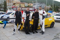 S.Ierman, F.Grendene, M.Orefice, G.Di Lorenzo all'arrivo del Rally Opatija 2022 S.Ierman, F.Grendene, M.Orefice, G.Di Lorenzo all'arrivo del Rally Opatija 2022