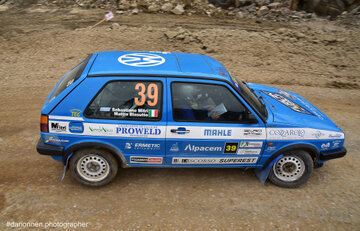 2.Alpacem Rally Show Mattia Blasutto - Sebastiano Mitri Volkswagen Golf Gti Foto: Dario Furlan #darionnenphotographer