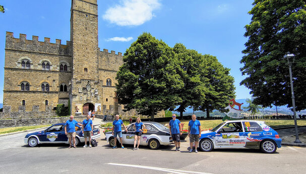 Gli equipaggi della Gorizia Corse al 46.Rally Internazionale del Casentino e Casentino Storico Foto: