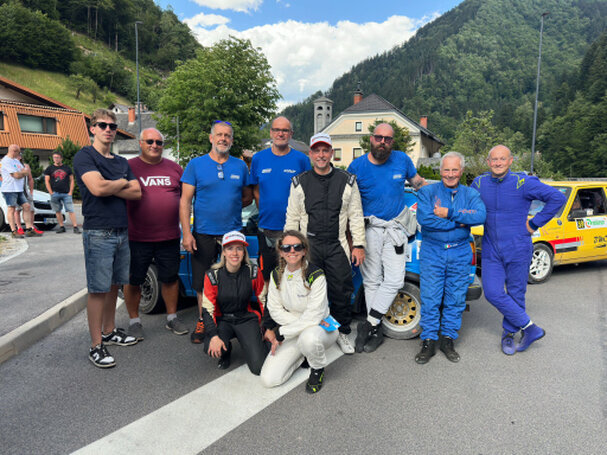La Gorizia Corse all'arrivo del 13.Rally Železniki Foto: Dario Furlan #darionnenphotographer