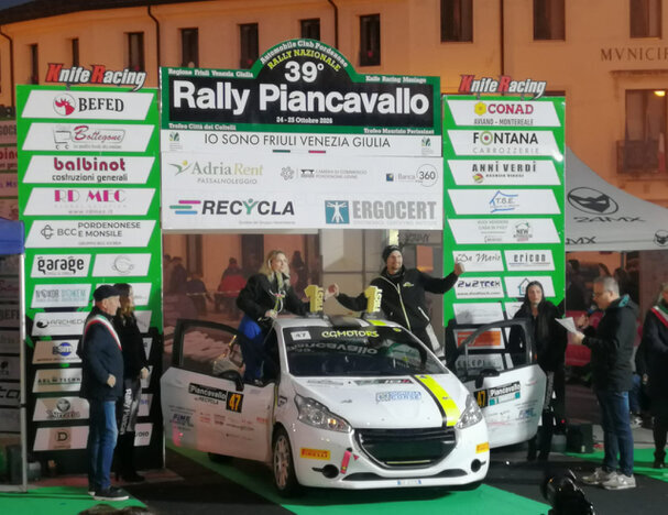 Davide Graputti e Francesca Collavino su Peugeot 208 Vti Primi di Classe Rally4-R2 al 39.Rally Piancavallo Foto: Luca Benossi Davide Graputti e Francesca Collavino su Peugeot 208 Vti Primi di Classe Rally4-R2 al 39.Rally Piancavallo Foto: Luca Benossi