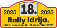 18.Rally Idrija 8-9 novembre 2025