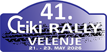41.Rally Velenje (SLO) 21-23 maggio 2026