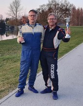 Alessandro Cepek e Fabrizio Colja premiati al Quattro River Rally in Croazia. Ph. Paolo Zafferini
