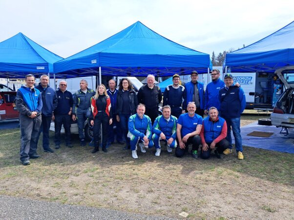 Il gruppo della Gorizia Corse al Lavanttal Rallye 2026 Foto: Andrea Rivis