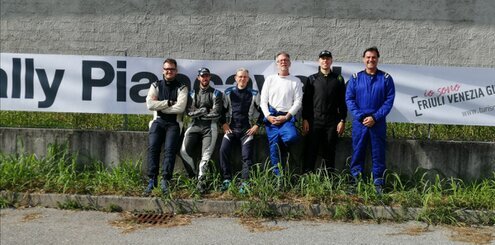 Il gruppo dei conduttori Gorizia Corse al Rally Piancavallo 2025 Foto: Autore sconosciuto Il gruppo dei conduttori Gorizia Corse al Rally Piancavallo 2025 Foto: Autore sconosciuto