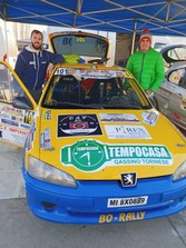 Lorenzo Lamanda e Luca Insalata al Rally Cstiglione Piemontese
