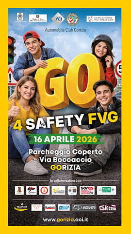 Locandina evento GO 4 Safety FVG 16 aprile