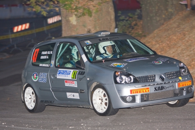 Nicola Frandoli e Alberto Grassi al Rally del friuli