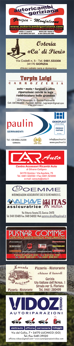 Loghi sponsor Loghi sponsor