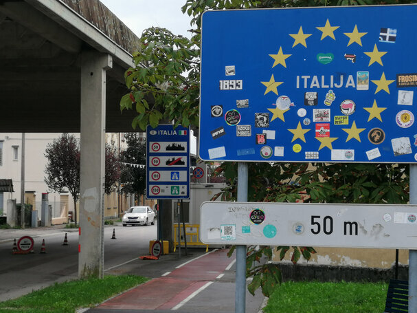 Valico San Gabriele Gorizia-Nova Gorica