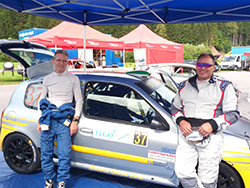 Terpin - Benossi al rally Velenje Terpin - Benossi al rally Velenje