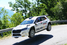 14.Rally Vipavska Dolina Federico Laurencich - Lara Pipan Skoda Fabia Evo Rally 2 Foto: Tamara Mizerit