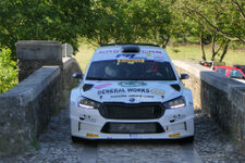 14.Rally Vipavska Dolina Federico Laurencich - Lara Pipan Skoda Fabia Evo Rally 2 Foto: Tamara Mizerit