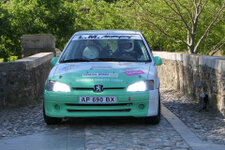 14.Rally Vipavska Dolina Alberto Mlakar - Cristina Delbello Peugeot 106 1.6 16V Foto: Tamara Mizerit