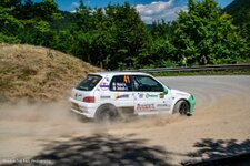 12.Rally Zelezniki Alberto Mlakar - Cristina Delbello Peugeot 106 1.6 16V Foto: Bogdan Čok