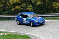 48.Salita Cividale-Castelmonte - Marco Agosto su Peugeot 106 Foto: Luca Benossi