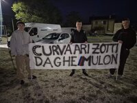 60.Rally del Friuli Venezia Giulia - 29.Rally Alpi Orientali Historic 60.Rally del Friuli Venezia Giulia - 29.Rally Alpi Orientali Historic<br />I tifosi di Ari Zotti Foto: Luca Benossi