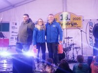 18.Rally Idrija Presentazione equipaggi Alberto Mlakar - Cristina Delbello Foto: Luca Benossi